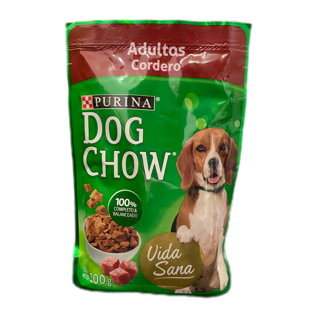 Responder Remisión Demonio Sobre Purina Dog Chow 100g sabor cordero para perro adulto – Shop Bubbles  Feathers And More
